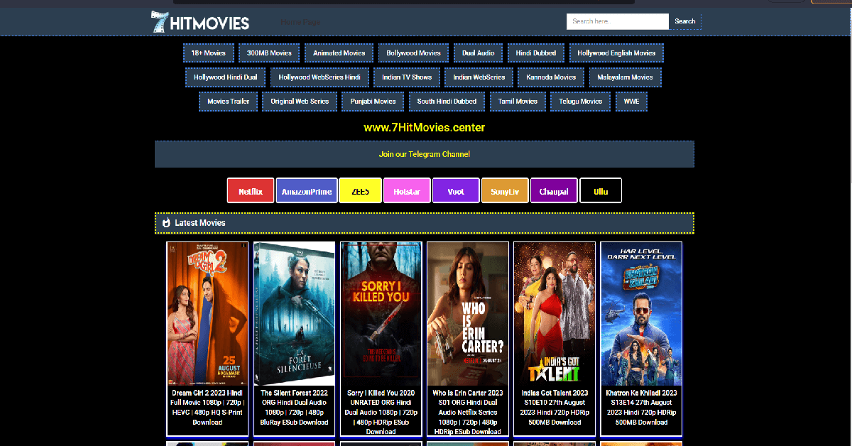 7hitmovies 2023 Download 7hitmovies Bollywood Punjabi Movies Free