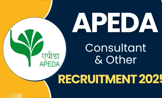 APEDA Recruitment